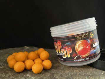 Бойли Pop-up Trinity Baits Pineapple 10мм 25г smoke Fluoro