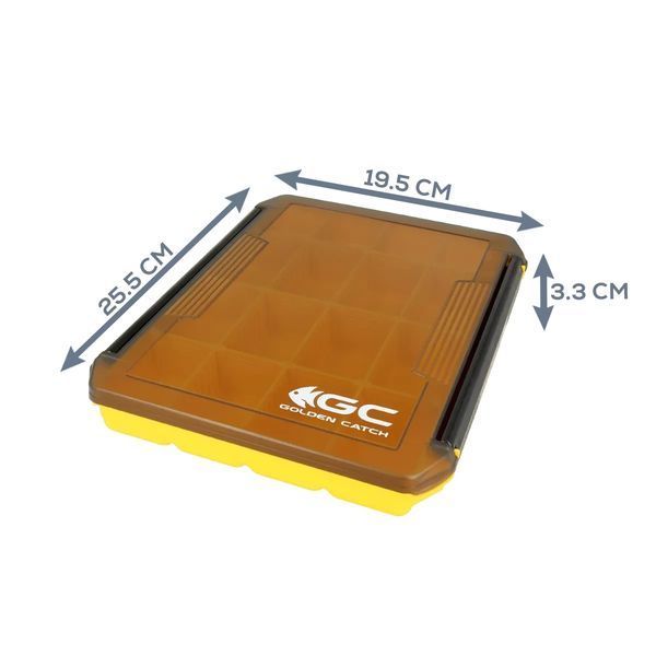 Коробка Golden Catch Worm Case Double Lock WC-2520 L 1339211 фото
