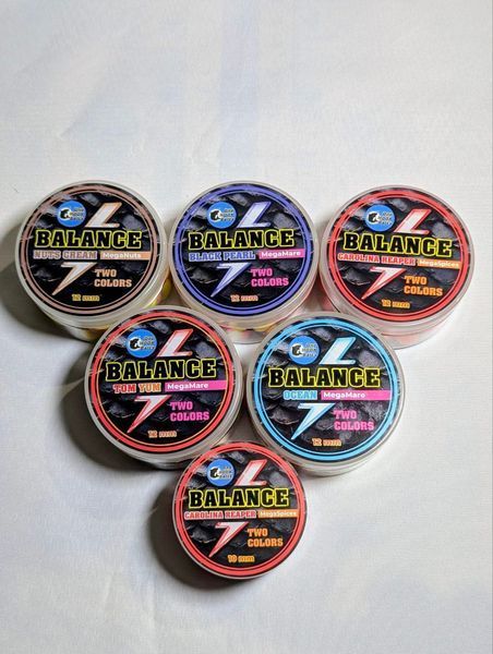 Balance Two Colours Hook Boilies One Hook Baits MEGA MARE Black Pearl 12mm (40g)