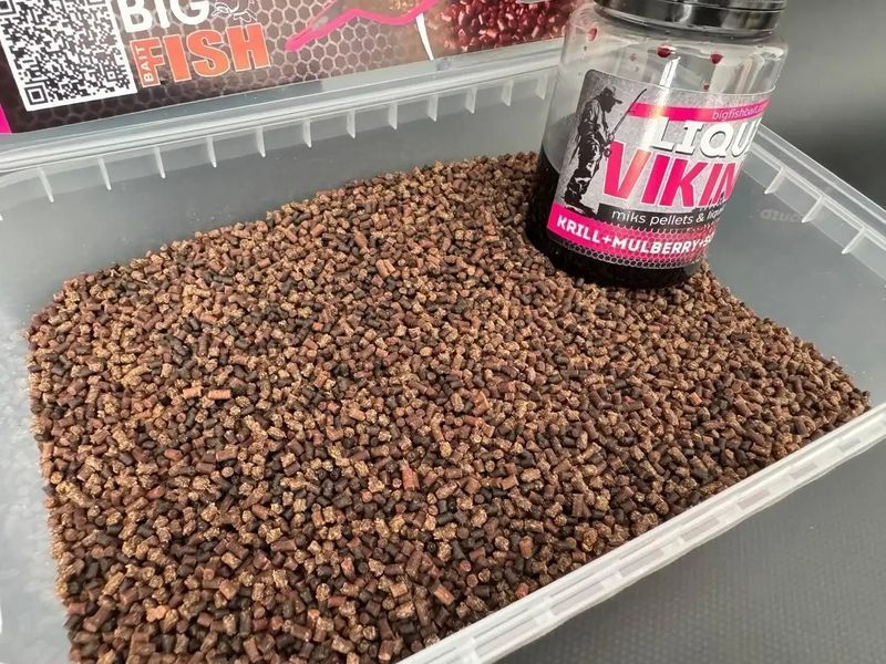 Метод мікс BigFishBait В наявності ліквід Viking (krill, mulberry, squid), 400 гр БФБмет04 фото