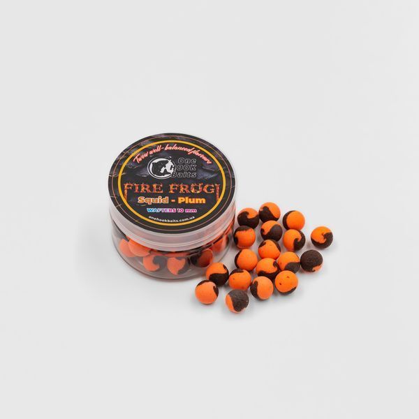 Бойли вафтерс One Hook baits BALANCE Fire Frogi Squid &mdash; Plum 10 mm 2598332713 фото