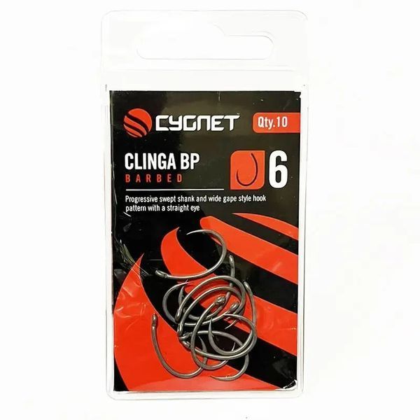 Гачки Cygnet Clinga SP Hooks Size 6 Barbed