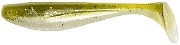 Силікон FishUP Wizzle Shad 5" #202 Green Pumpkin/Pearl (4шт/уп)
