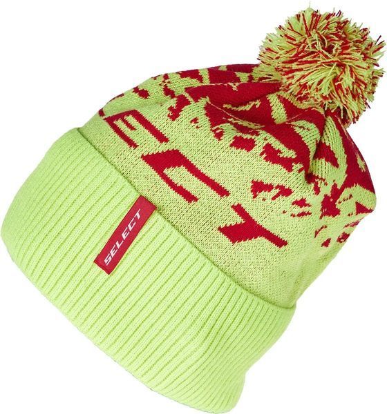 Шапка Select Pompon Hat 56 Yellow Red