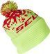Шапка Select Pompon Hat 56 Yellow Red