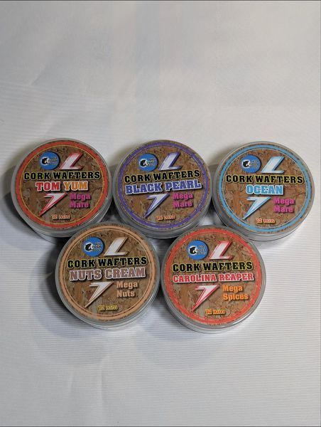 Насадкові бойли Cork Wafters One Hook Baits MEGA SPICE Carolina Reaper 12 мм (40 г) 104 фото