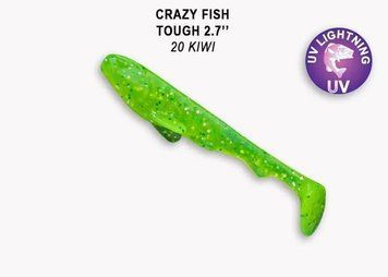 CRAZY FISH Tough 2.8" 59-70-20-6 кальмар