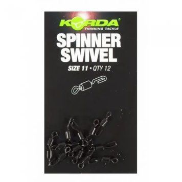 Вертлюг швидкознімний Korda Spinner Swivels № 11 KSPIN3 фото