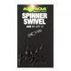 Вертлюг швидкознімний Korda Spinner Swivels № 11 KSPIN3 фото 1
