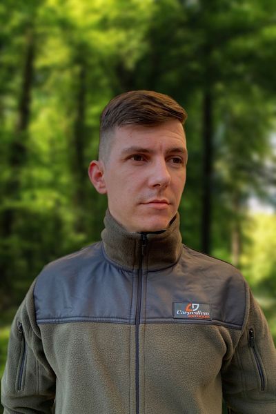 Кофта флісова CarpeDiem "Best Friend" Хакі (2XL)