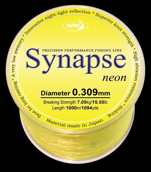 Жилка Katran Synapse Neon 0.309mm 1000m k 204586 фото