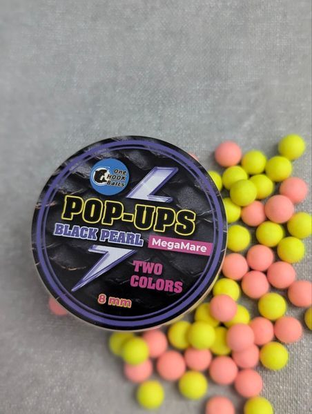 Pop-Ups Two Colours 8 mm Black Pearl 128 фото