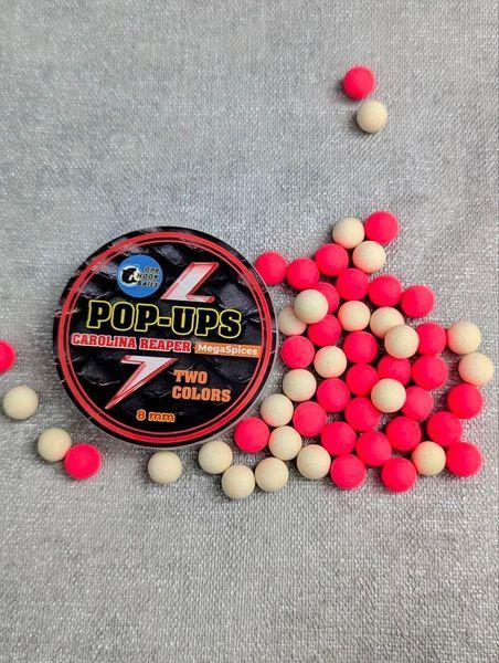 Pop-Ups Two colors 8 mm Carolina Reaper 130 фото