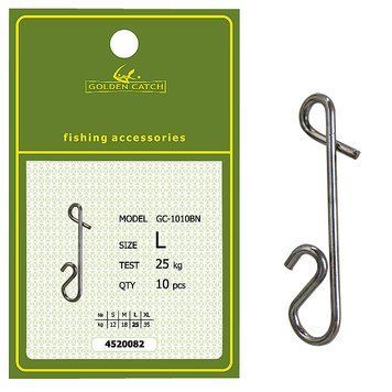 Застібка Golden Catch безвузлова 1010BN №L (10шт)