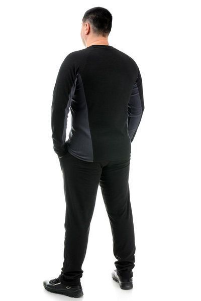 Термобілизна Carpediem мікрофліс (Performance) чорно-сіре (3XL)