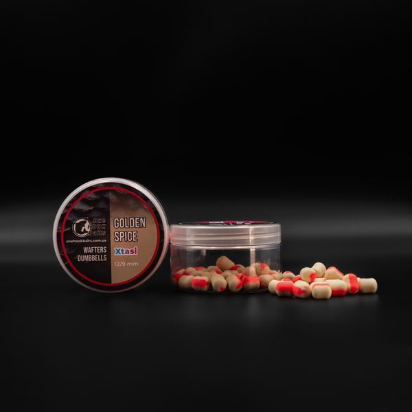 Wafters Dumbbells Xtasi 12/9 мм &mdash; Golden Spice 032 фото