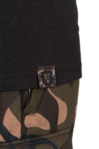 Футболка Fox Black/Camo Outline 2XL CFX271 фото