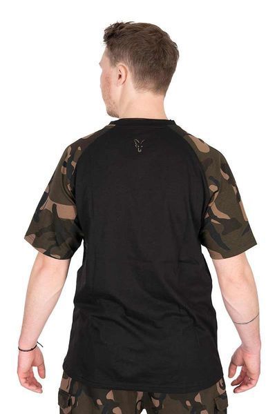 Футболка Fox Black/Camo Outline 2XL CFX271 фото