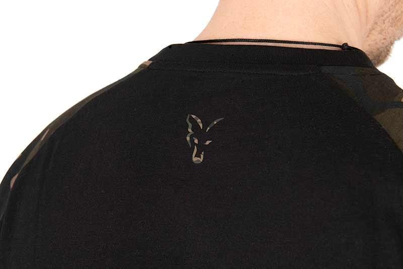 Футболка Fox Black/Camo Outline 2XL CFX271 фото