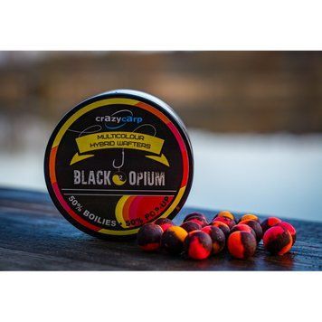 Бойли вафтерс CrazyCarp Multicolor Black Opium 12мм