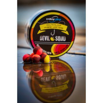 Бойли вафтерс CrazyCarp Multicolor Devil Squid 12мм