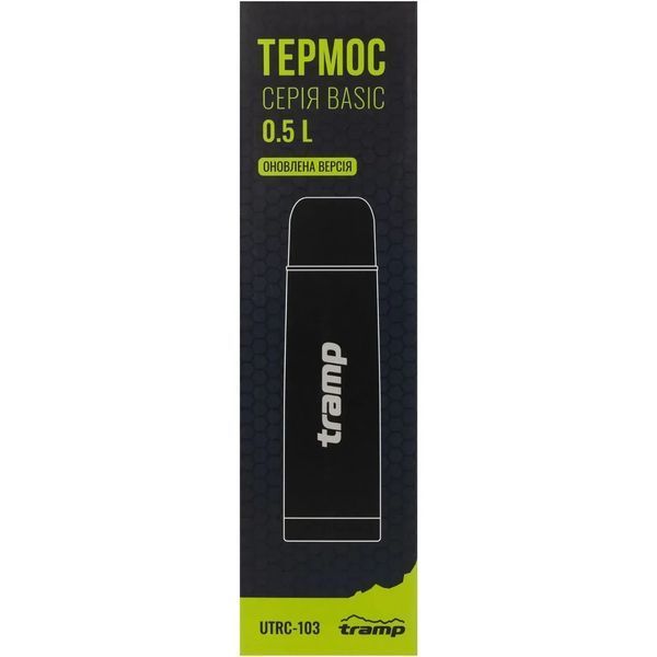 Термос TRAMP Basic 0,5л чорний UTRC-103-black фото