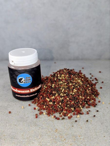 Метод-мікс One Hook Baits Flat Groundbait Bloodworm 400g 2643093881 фото