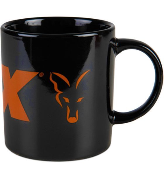 Керамічна кружка Fox Black and Orange Logo Ceramic Mug CCW022 фото