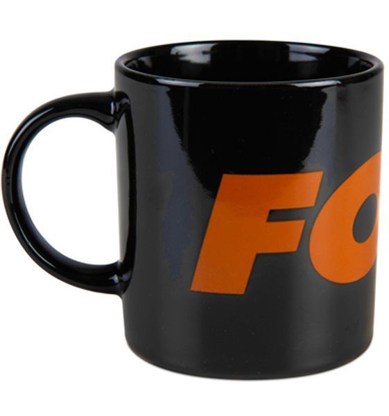 Керамічна кружка Fox Black and Orange Logo Ceramic Mug CCW022 фото