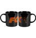 Керамічна кружка Fox Black and Orange Logo Ceramic Mug CCW022 фото 1