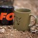 Керамічна кружка Fox Green and Black Logo Ceramic Mug CCW023 фото 2