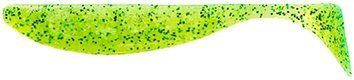 Силікон FishUP Wizzle Shad 5" #026 - Flo Chartreuse/Green (4шт/уп)
