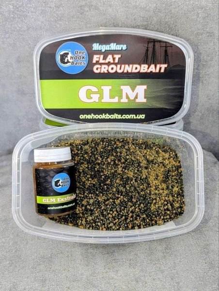 Метод-мікс One Hook Baits Flat Groundbait GLM 400g