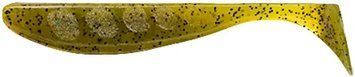 Силікон FishUP Wizzle Shad 5" #074 Green Pumpkin Seed (4шт/уп)