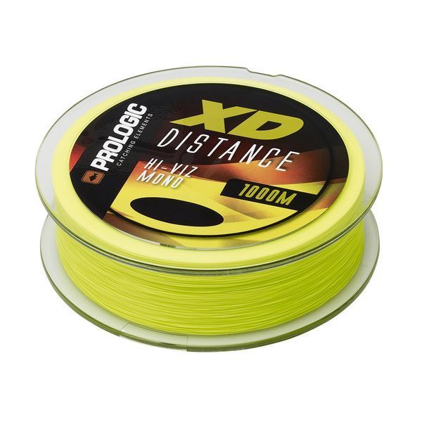 Жилка Prologic XD Distance Mono 1000m 0.28mm 5.60kg 12Lb Hi-Viz Yellow 1846.19.14 фото